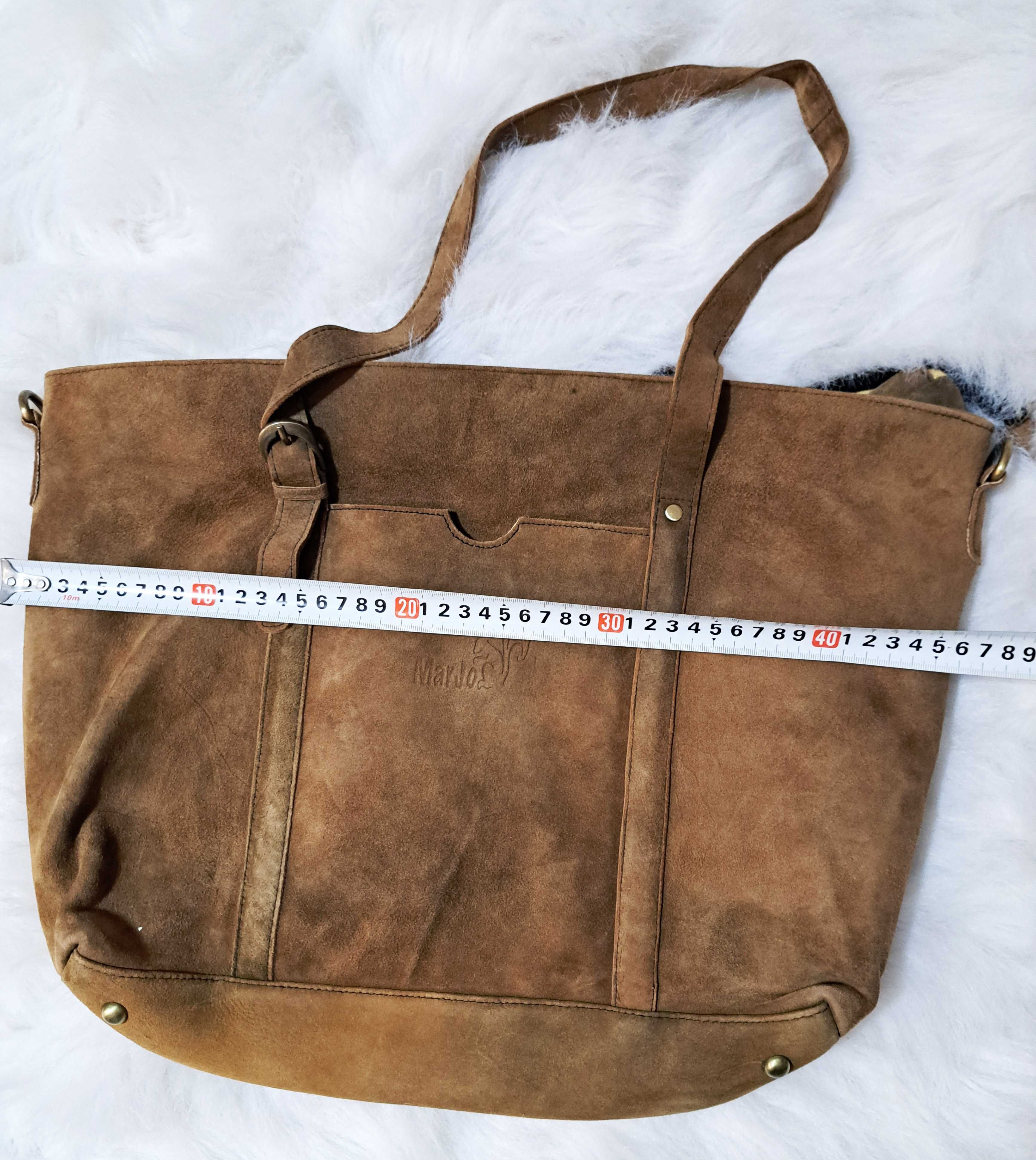 Geanta Marjo (piele intoarsa)