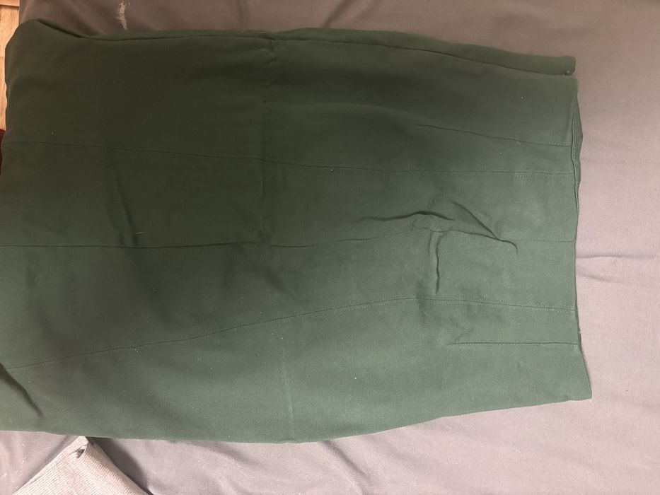 Юбка зеленого цвета