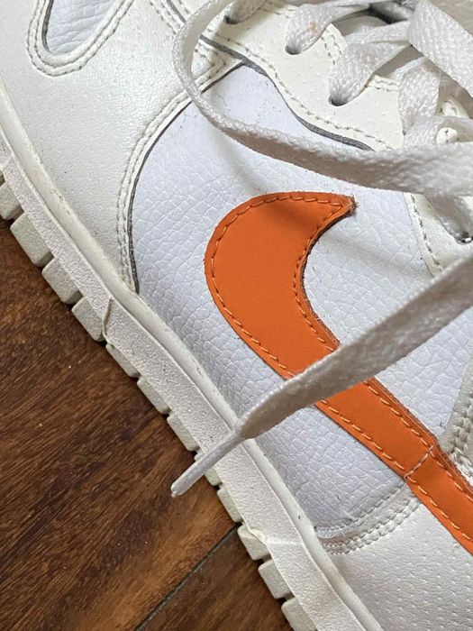 Nike Air Force Dunk High Orange- дамски