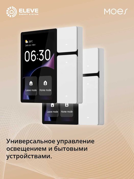 Панель управления Moes 3.5 Mini | CCP-S01-EU-WH-MS