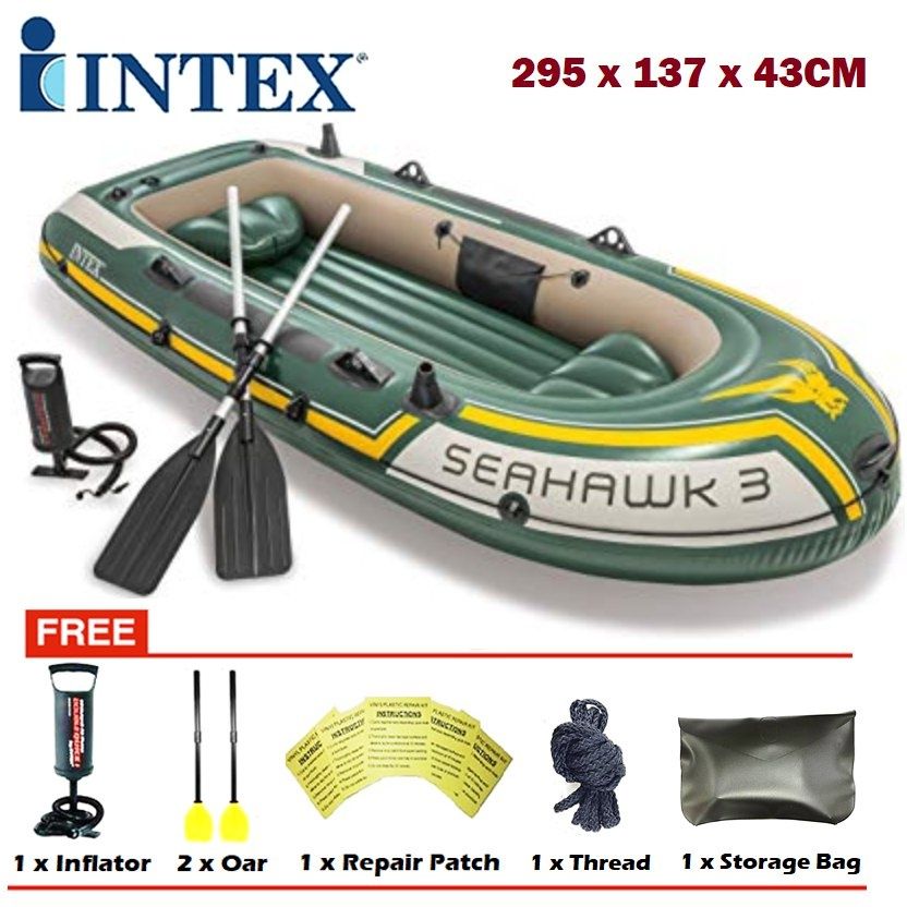 Оригинальный INTEX 68380 надувной лодки максимально нагрузкам 360 кг .