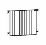 Poartă de siguranță reglabilă pentru scări/ușă, negru GUARDIAN 1