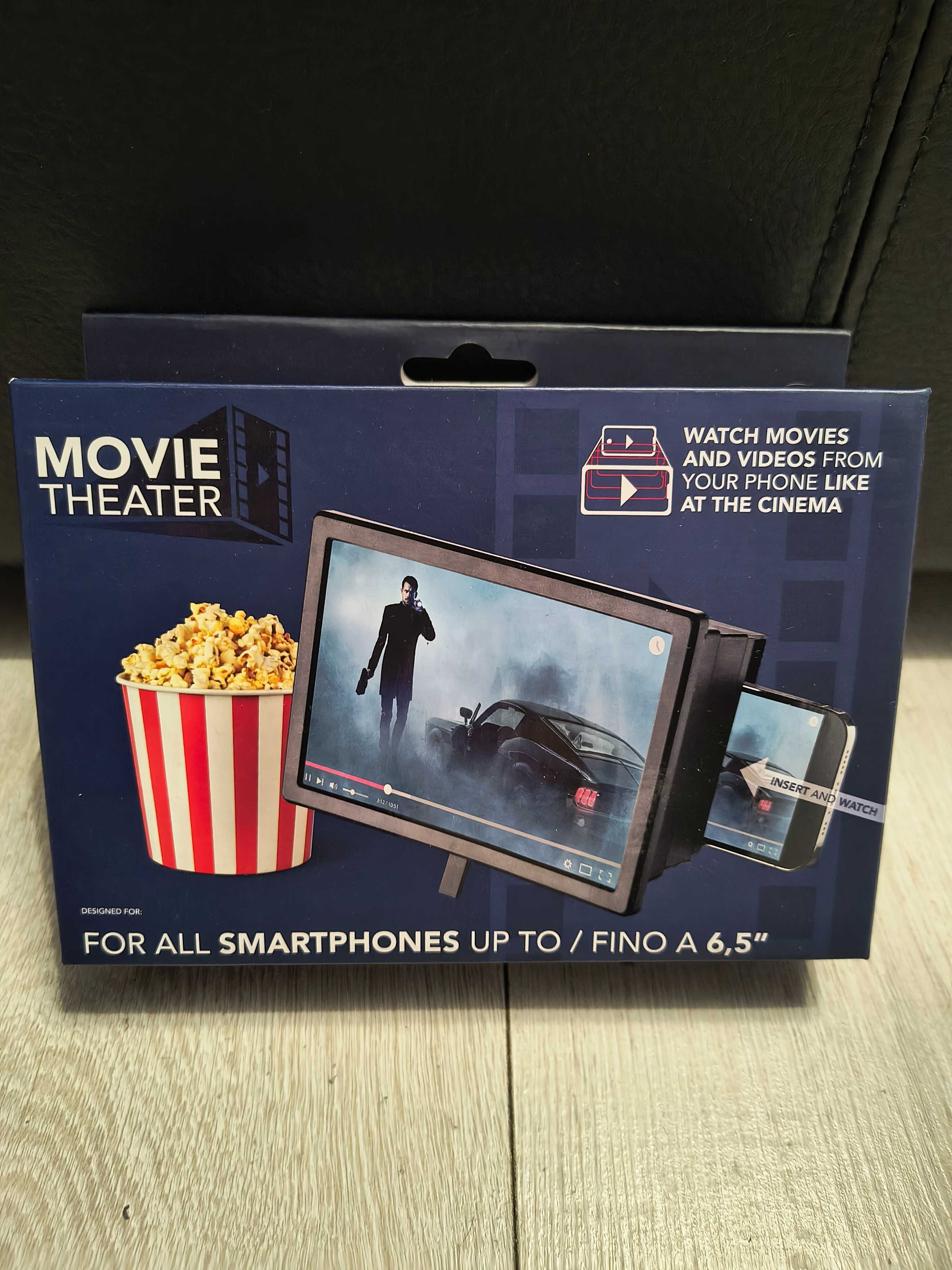 Увеличител екран домашно кино смартфон movie theater cellularline