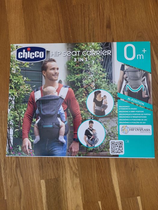 Marsupiul  Chicco Hip Seat Carrier 3 în 1, 0+