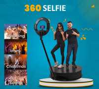 Momentele sunt unice alături de noi-platforma 360 selfie-fum greu