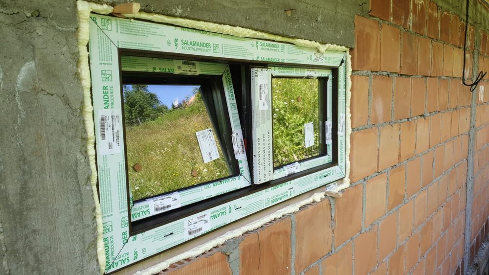 Tâmplărie pvc cu geam termopan, plase insecte,