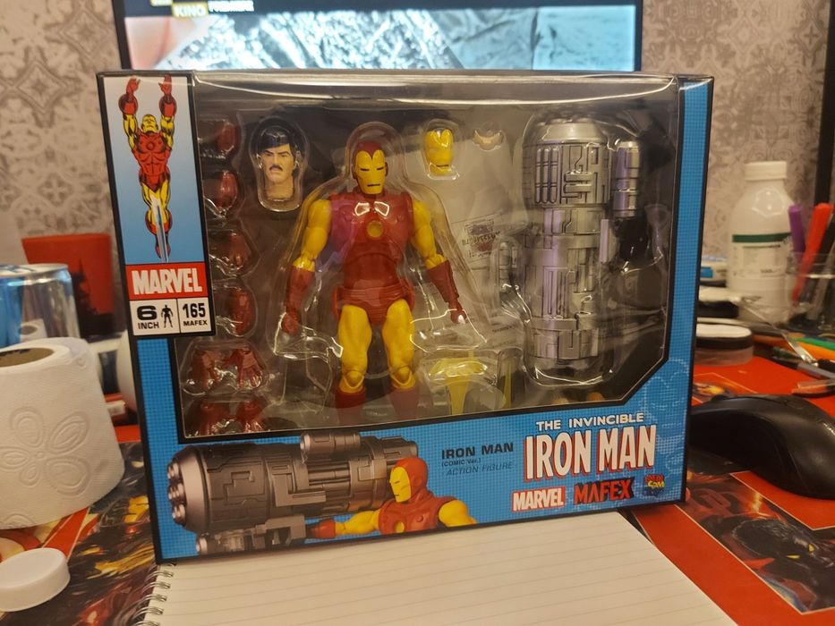 Mafex Iron Man Comics Action figure