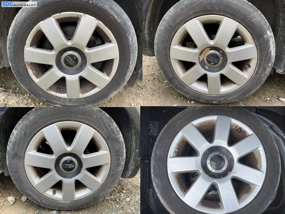 Set 4 Jante Roti Aliaj 5x100 225 45 17 R17 Audi A3 8L 1997 - 2003 Cod 8N0601025M