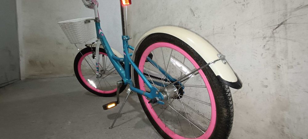 Детски велосипед 20" Pride Sandy (тюркоазен) - Като НОВ!