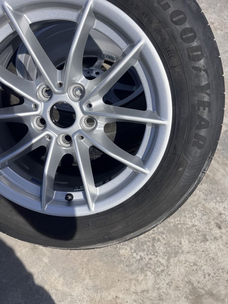 Anvelope 205 60  R16 cu jante 5x112  BMW si Volkswagen