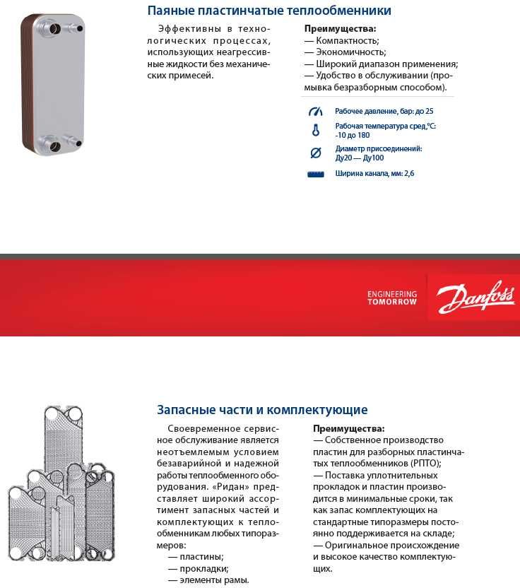 Теплообменники DANFOSS-Дания, Европа. Подбор,Эксклюзивный дистрибьютор