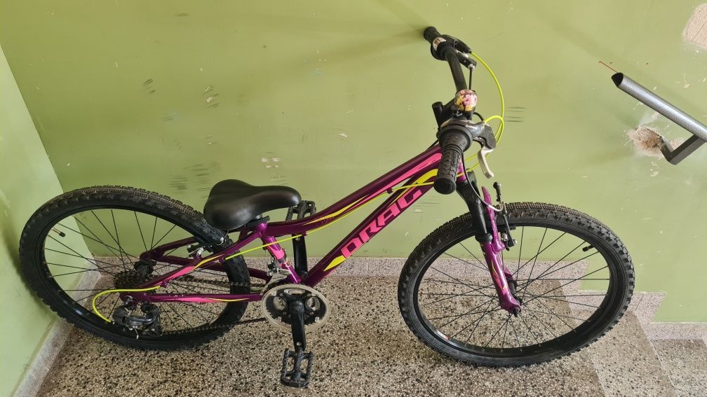 Продавам Drag Little Grace 24 алуминиев детски велосипед/колело