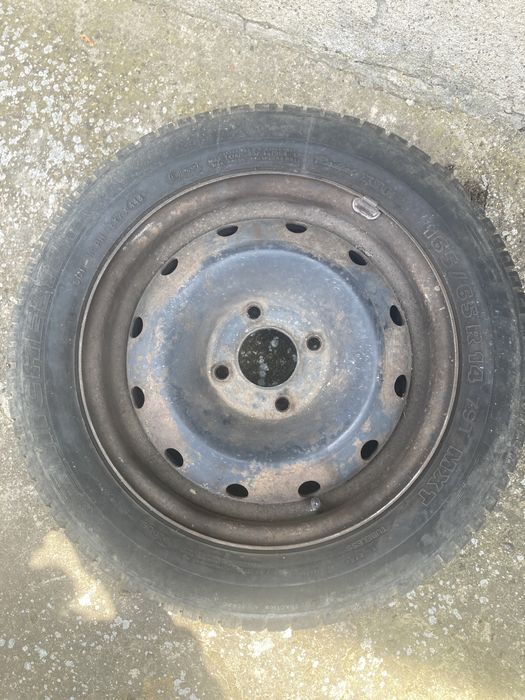 Гума мишелин с желязна джанта 14