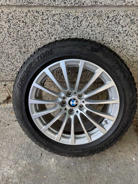 18" BMW Style 619 5x112 + Bridgestone LM005 245/50 R18 + Датчици