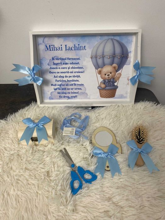 Set tavita mot, Balonas cu aer cald