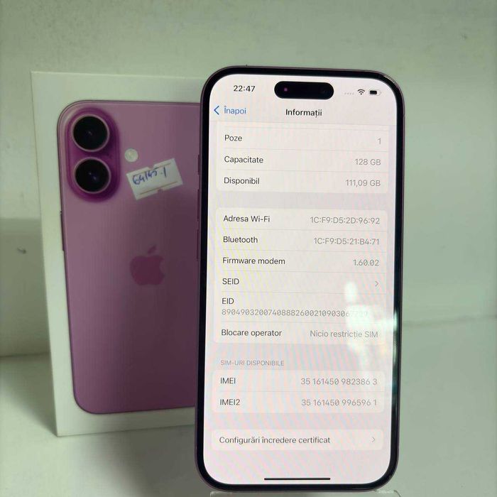 Iphone 16 impecabil (Efn) StarAmanet