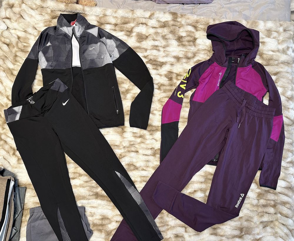 Клин  , nike  , широк панталон bershka , екип с камъни ,дънки