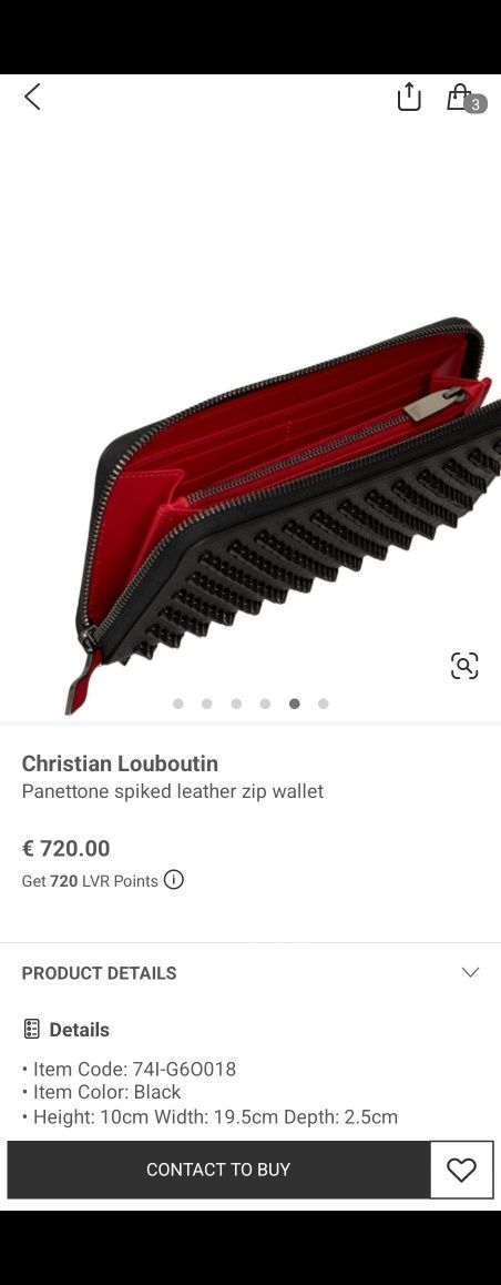 Протмоне Christian Louboutin (unisex)