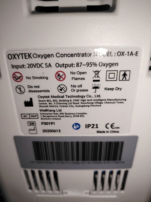Oxitek concentratore de oxigen