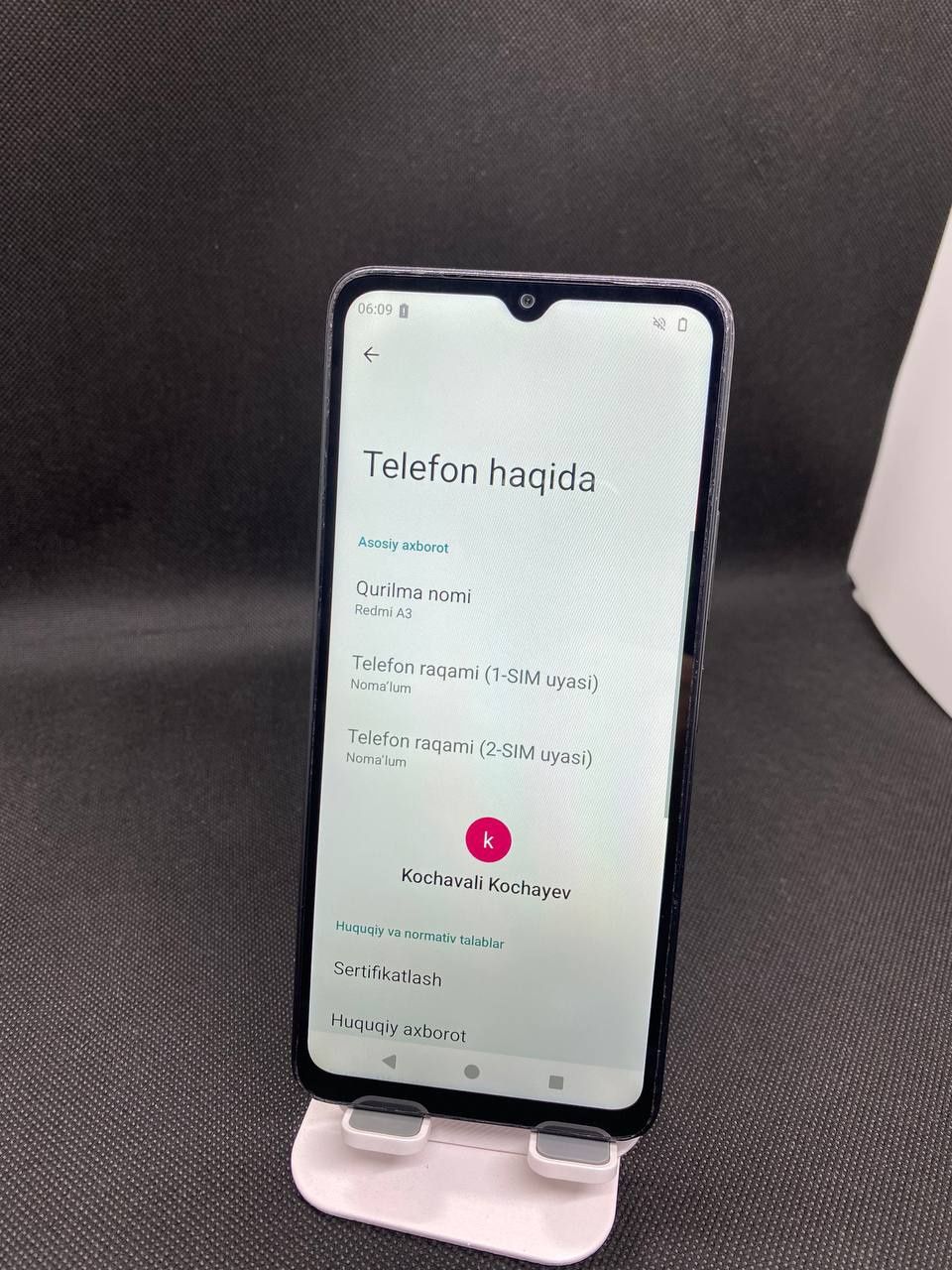 Redmi a3 sotiladi