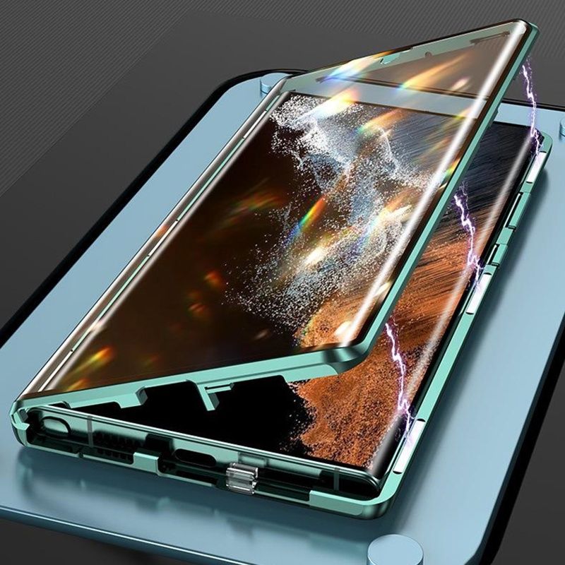 Samsung Galaxy S24 FE S23 FE /Двоен 360 магнитен кейс камера протектор