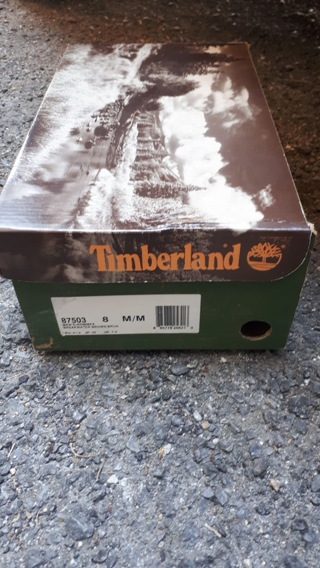 Мъжки кожени чехли Timberland