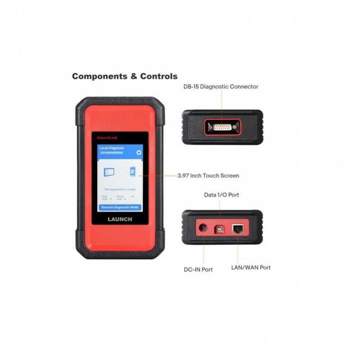 Tester diagnoza Launch X431 PRO3S+ 12V & 24V, LA-HKSH106-EU