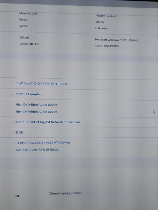 Unitate PC Gaming +Office Hp Compaq 8100 Elite , Intel i5 (3.5 Ghz)