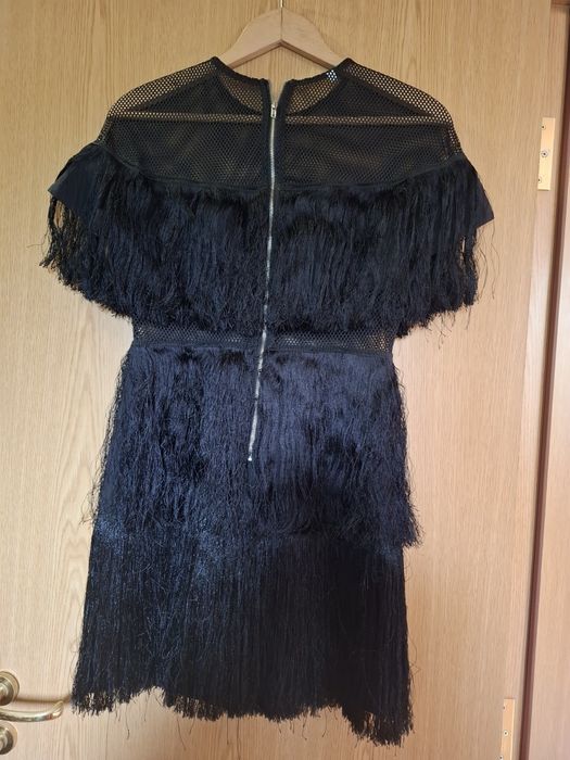 Рокля за повод черна