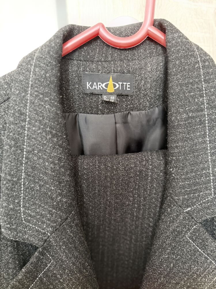 Costum din 2 piese sacou+pantaloni