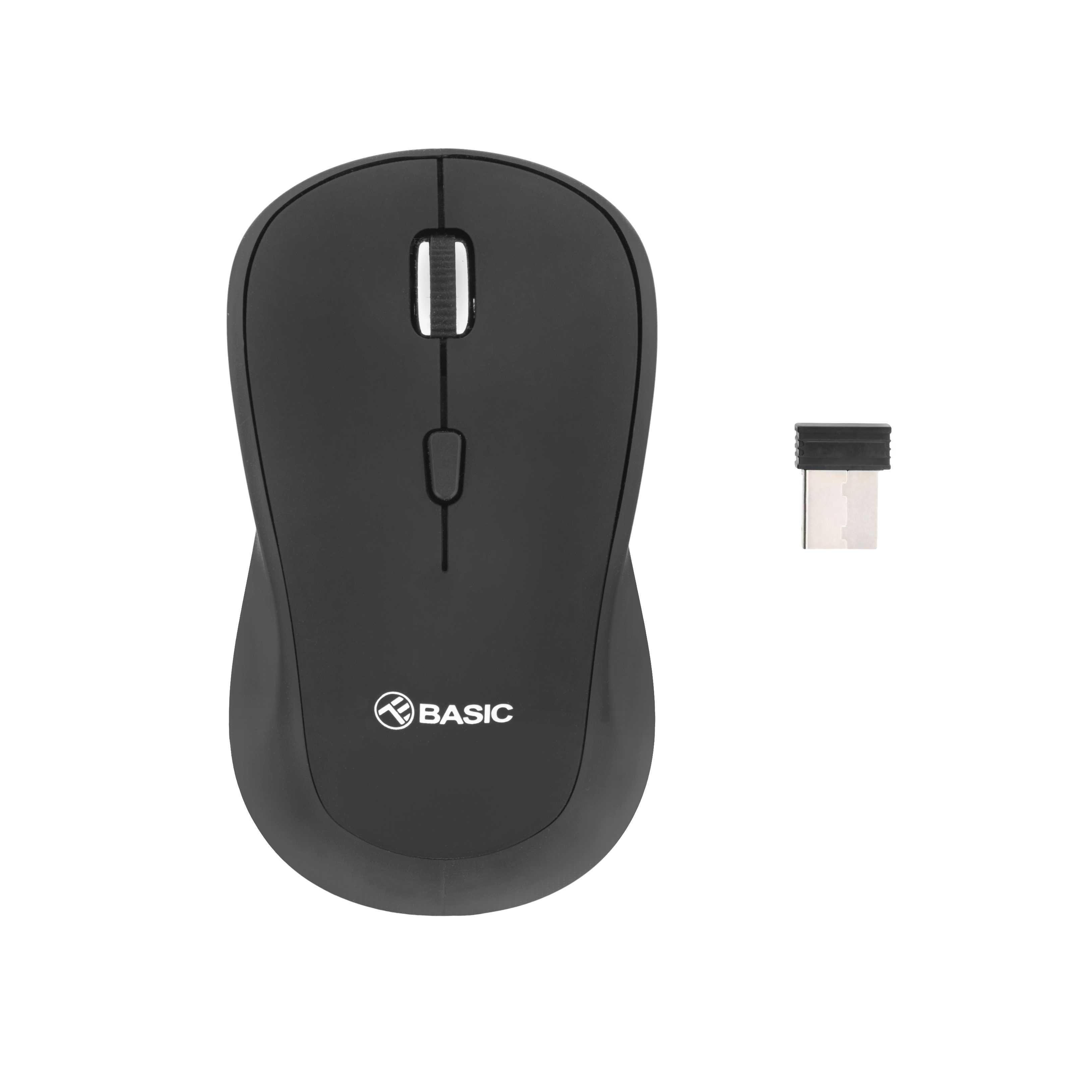 Mouse Wireless Bluetooth Sistem plug and play Negru