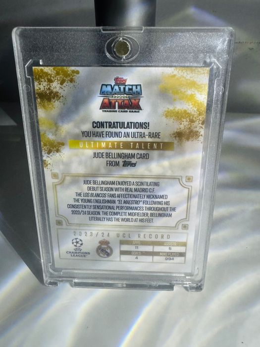Jude Belingham cartonaș