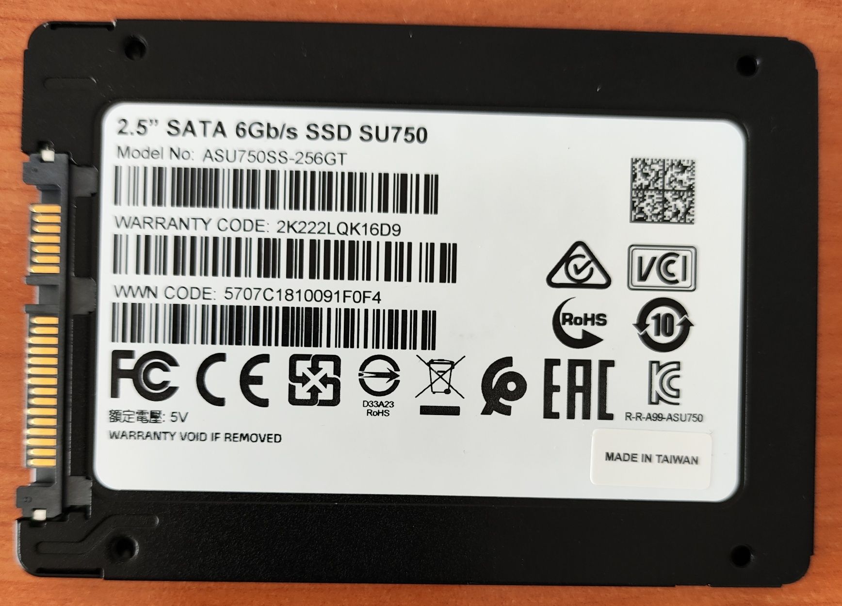 SSD диски для ноутбука