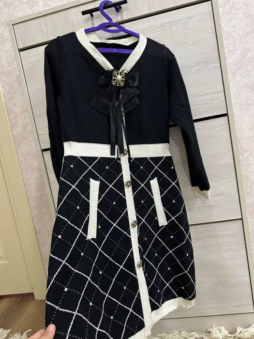 Новое платье вязка