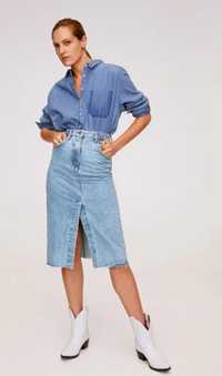 Продам джинсовую юбку бренд MANGO