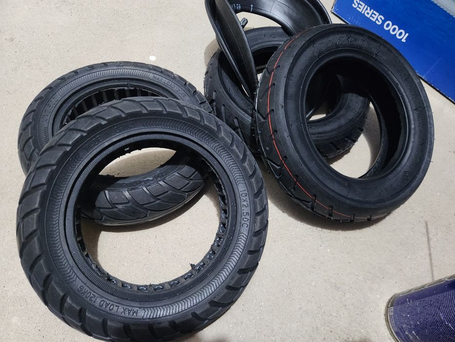 Anvelopa trorineta 10x2.5 cauciuc plin cauciuc trotineta