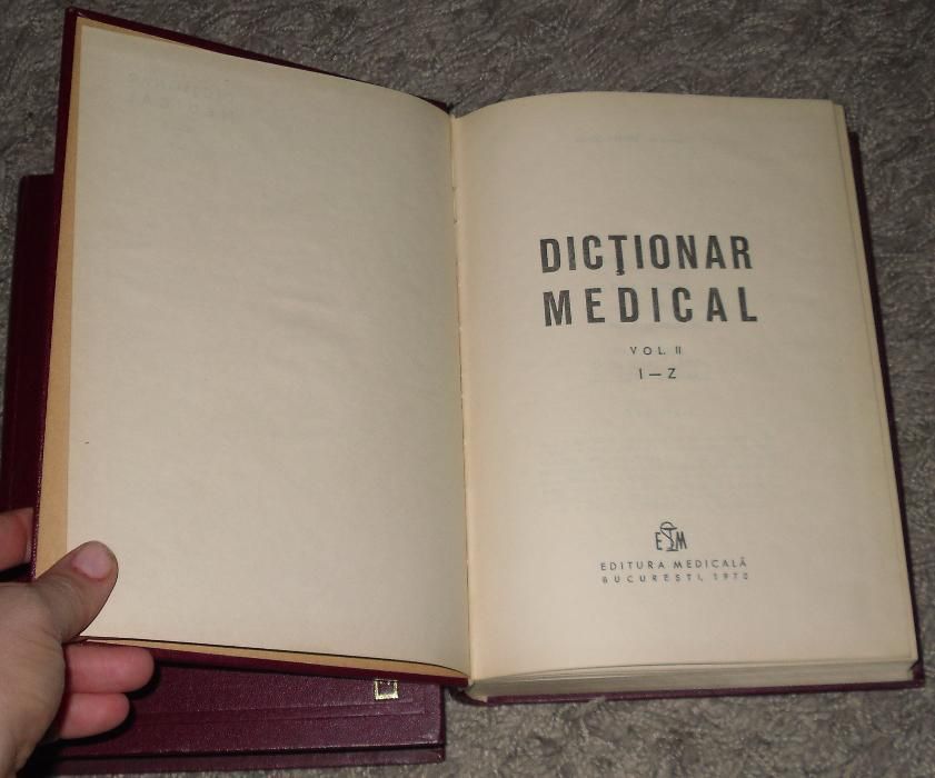 dictionar medical SIMICI- VOL I SI II