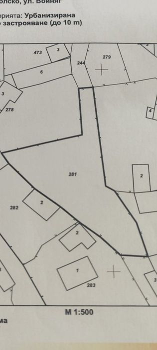 Продавам парцел село смолско 490кв.