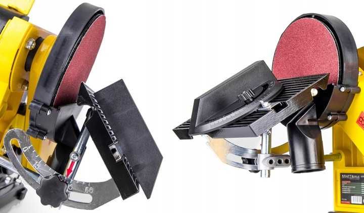 Polizor slefuitor banc masa 650W cu curea banda disc abraziv (KD5296)