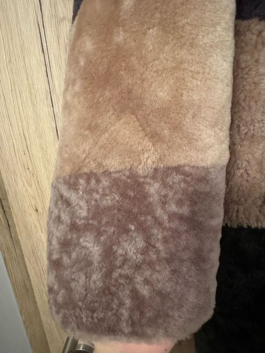 Palton din blana naturala de miel merinos A&A vesa