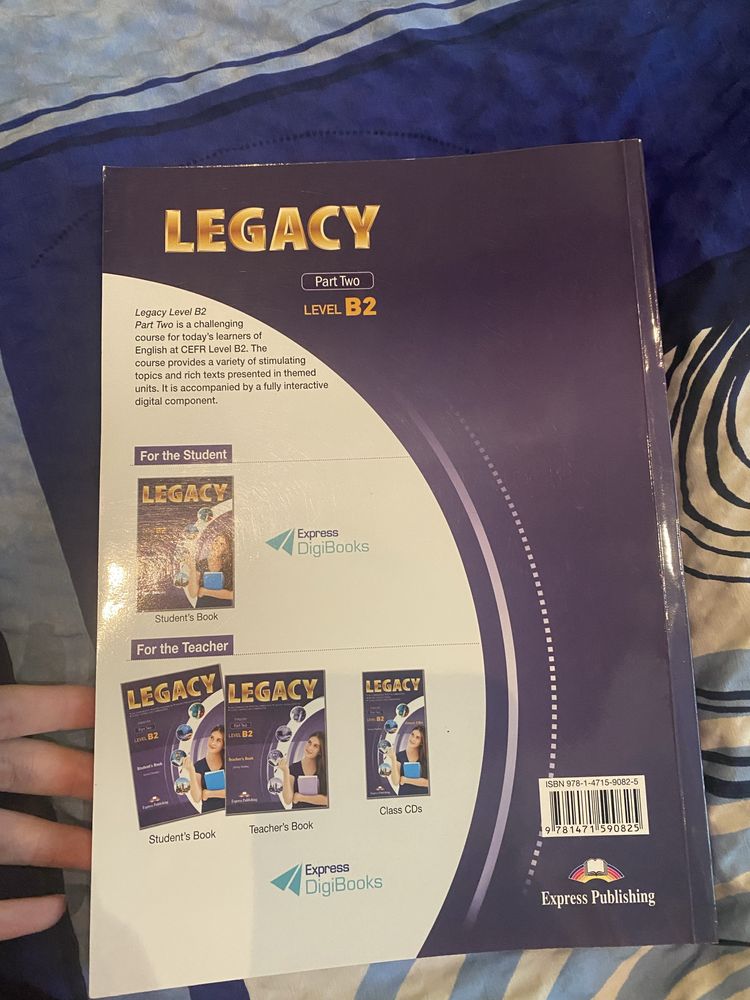 Legacy B2 Part Two - Учебник по английски език