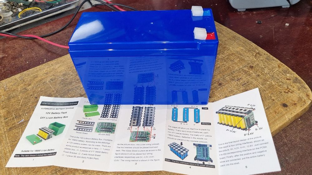 Acumulator Li-Ion 12V 18Ah pentru masinute,barcute pescuit,UPS,etc.