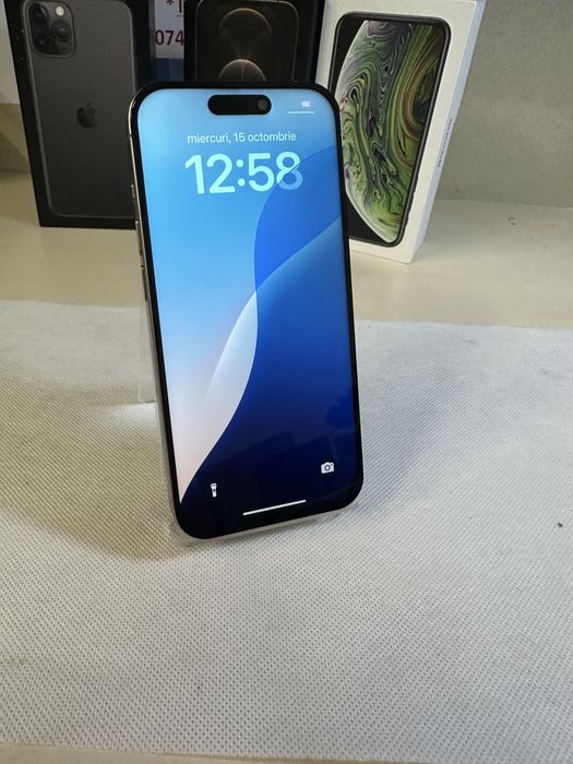 Iphone 15 pro / 128 gb / garantie / LA REDUCERE