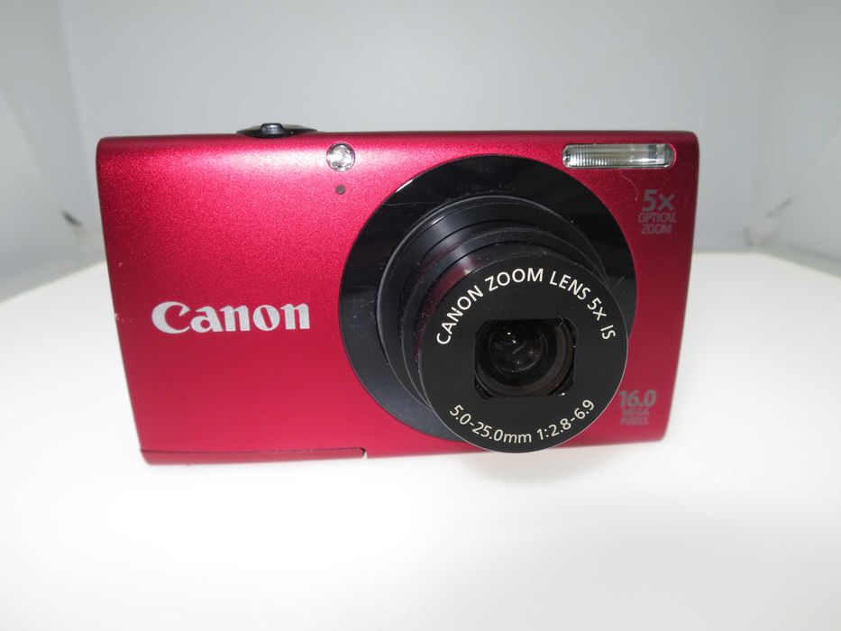 Canon PowerShot A3400 червен компактен цифров фотоапарат камера отличе