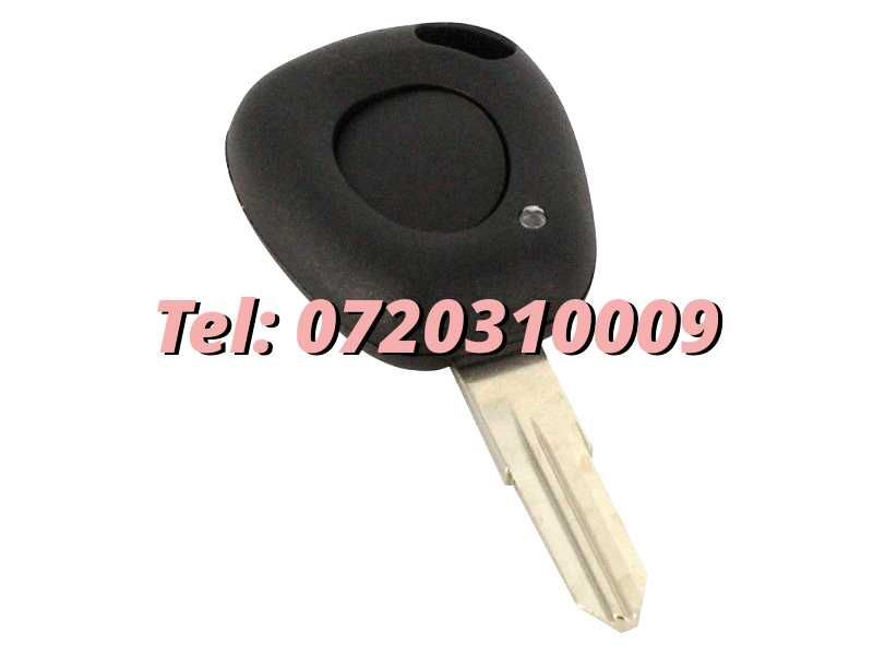 Carcasa Cheie Compatibil Renault Cu Locas Cip Lamela Ne73 Negru