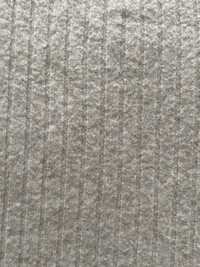 Vand fusta tricotata tubulara,elastica,cu lana,bej,noua,L,Zara