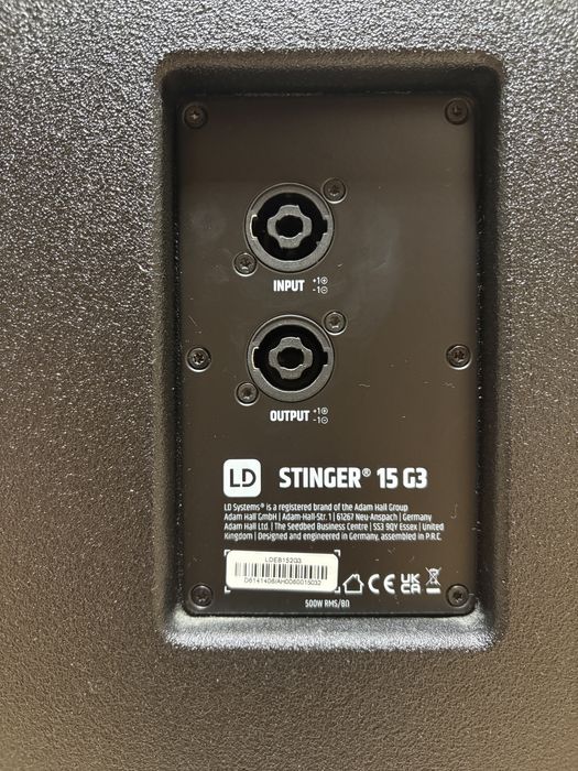 Boxe pasive LD Systems Stinger 15 G3