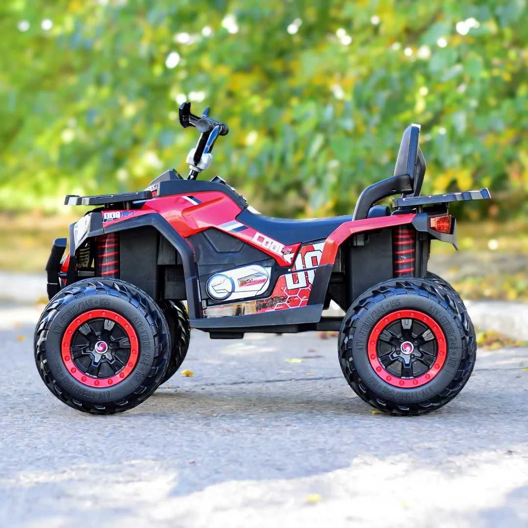 ATV electric copii 3-9 ani Super OffRoad 4x4,140W cu Telecomanda Red