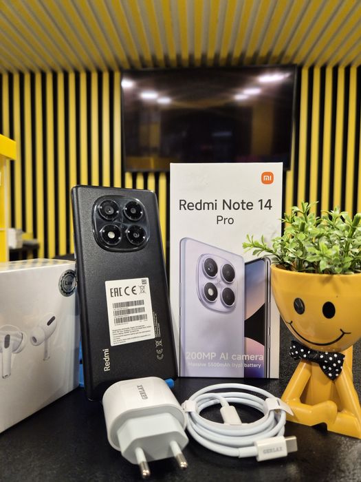 Redmi Note 14Pro,8/256гб,Kaspi0-0-24