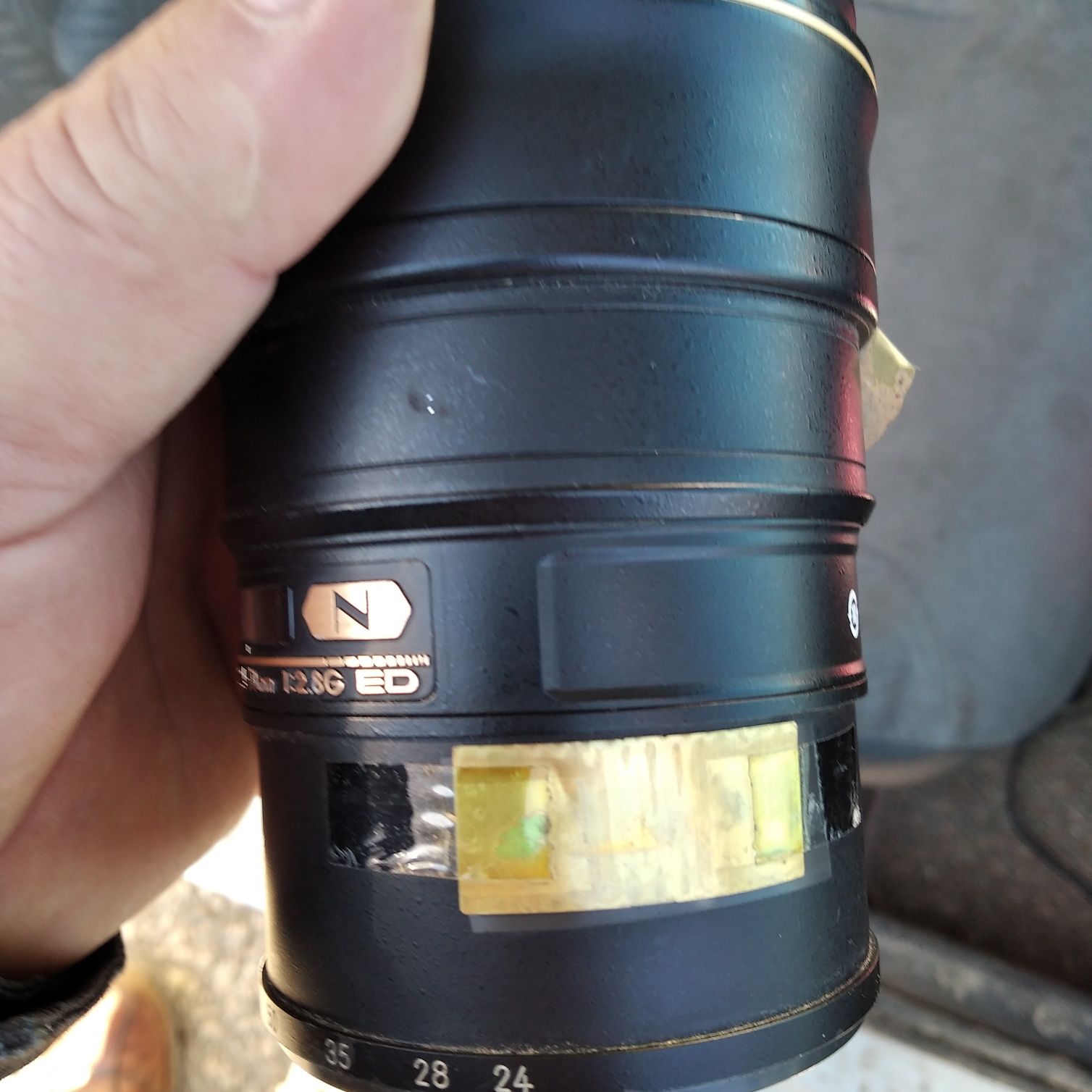 Nikon nikkor AF-S 24-70 1,:2.8 ED За Части